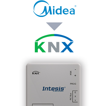 IntesisBox KNX/Midea AC GW Com VRF(PAC,VRF)
