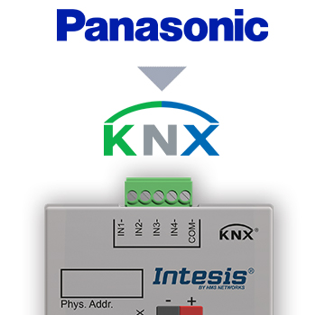 IntesisBox KNX/Panasonic AC GW (RAC) +4IN