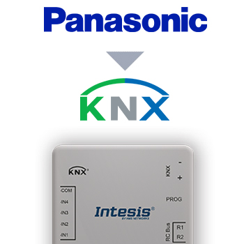 IntesisBox KNX/Panasonic AC GW ECOi (PAC,VRF) +4IN