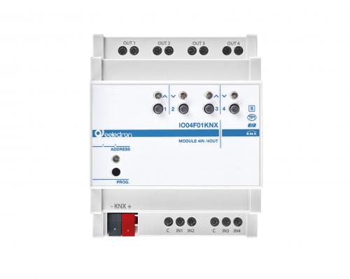 eelectron KNX Multitaktor 4-kan+4IN / 2-kan Jalusi