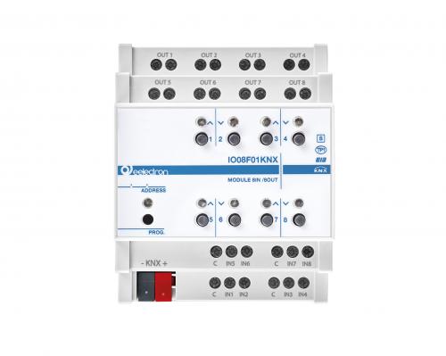 eelectron KNX Multitaktor 8-kan+8IN / 4-kan Jalusi