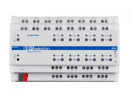 eelectron KNX Multitaktor 16-kan+16IN / 8-kan Jalusi