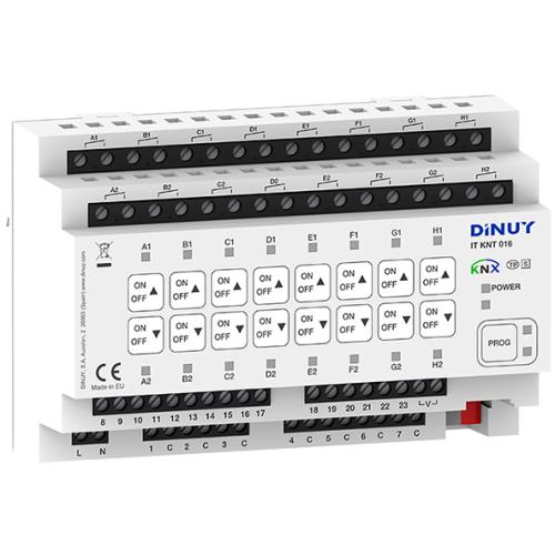 DINUY Multiaktor 16-kan / 8-kan Jalusi + 23 IN