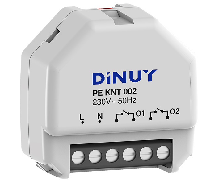 DINUY Brytaktor 2-kan / 1-kan Jalusiaktor + 4IN