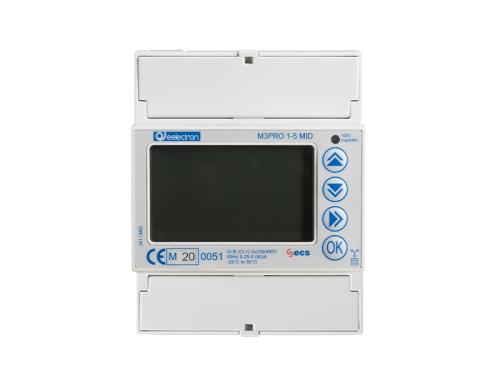 eelectron KNX Energimätare 3-fas Strömtransformator MID  för PM00A00IRI