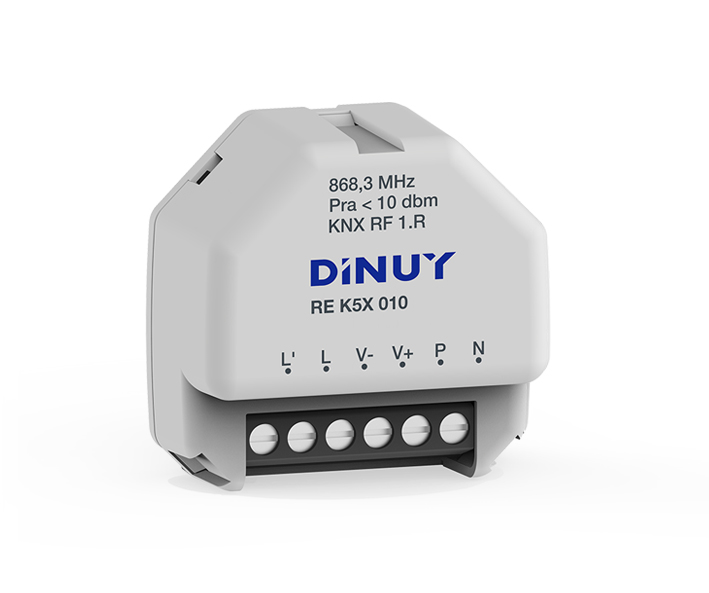 DINUY RF Dimmeraktor / Analogaktor 1-kan 1-10V