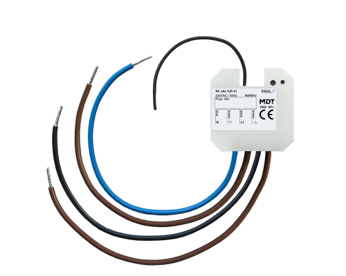 MDT KNX RF Jalusiaktor 1-kan Dosmontage