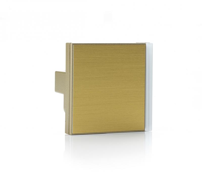 eelectron 3025 4-kn + temp 55x55 Guld Aluminium