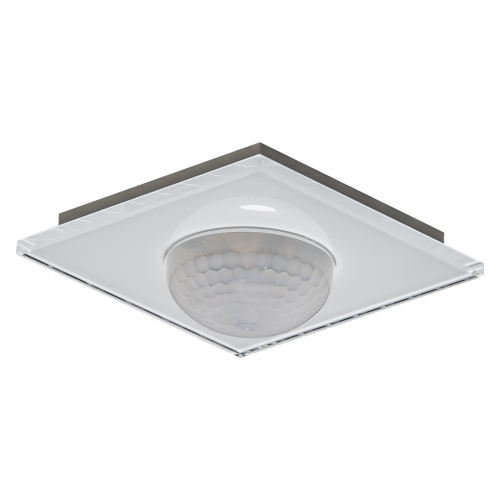 MDT Närvarodetektor 360gr Infälld Vit glas + temp, konstantljus