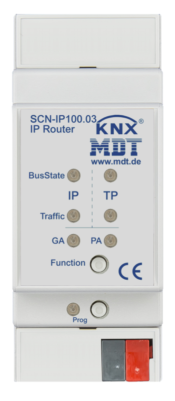MDT IP-router + email, timeserver KNX Secure
