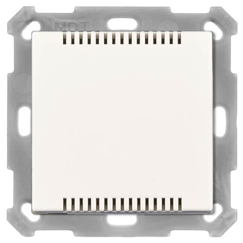 MDT Termostat 55x55 utan vred Vit matt