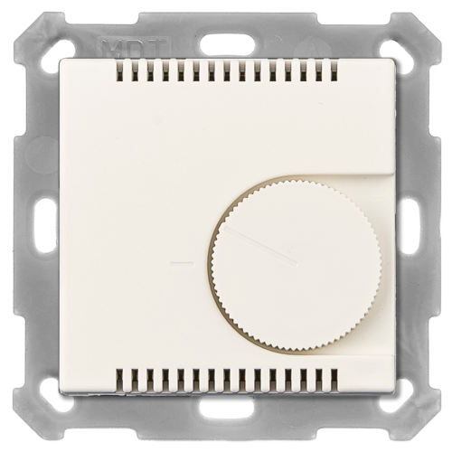 MDT Termostat 55x55 vridratt Vit blank