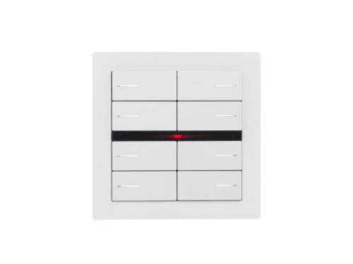 eelectron OL-U LITE Tryckknapp (Komplett) 8-kn / 16-kan RGB Plast Vit
