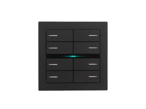 eelectron OL-U LITE Tryckknapp (Komplett) 8-kn / 16-kan RGB Plast Svart