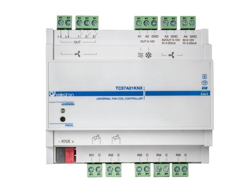 eelectron KNX Fancoilaktor 3x 0-10V / 3x Relä +5IN