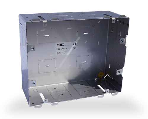 MDT Visucontrol 7-tum Infällnadsbox metall