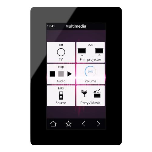iddero VERSO+IP 2 Touchskärm  4,3 Svart