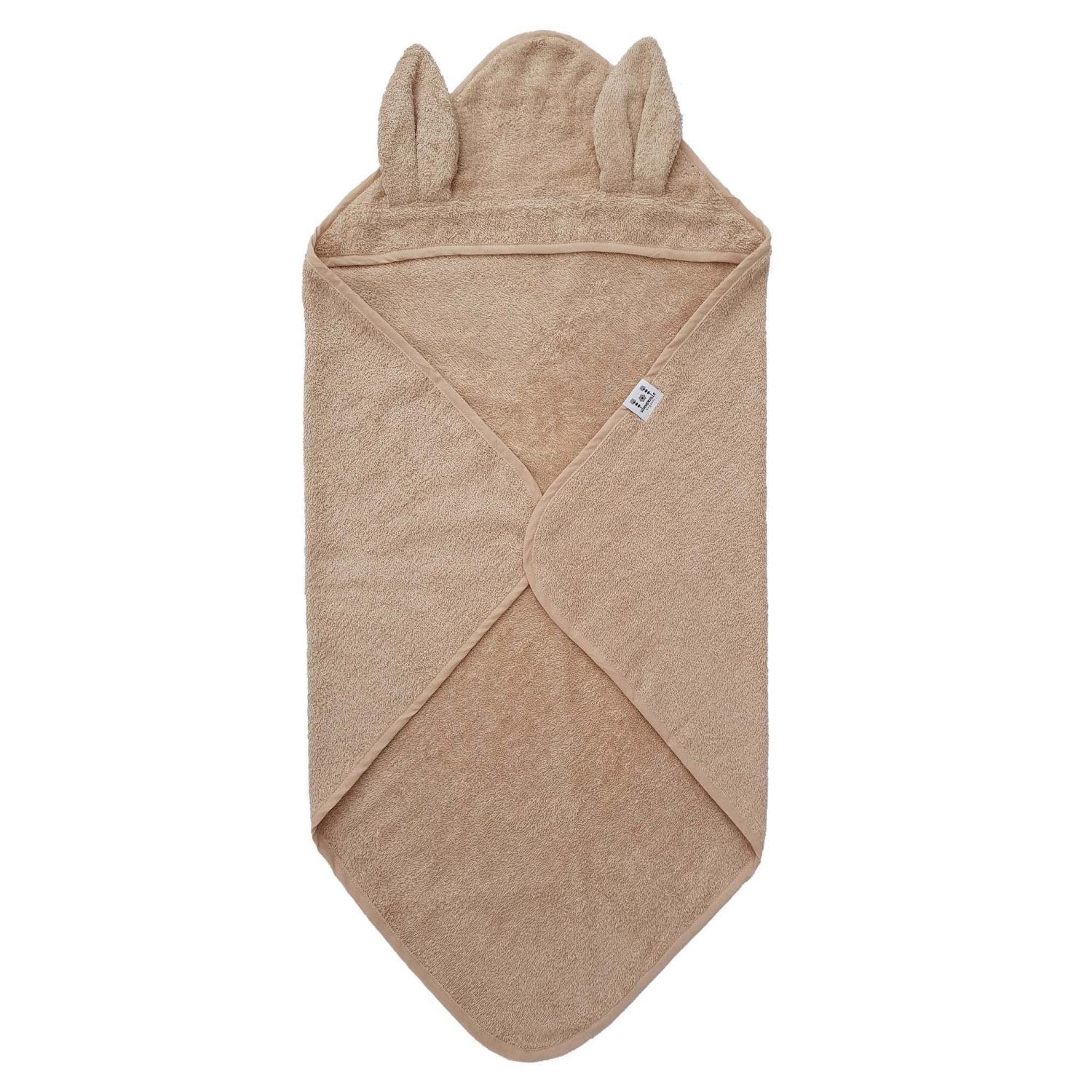 Hooded towel rabbit sand