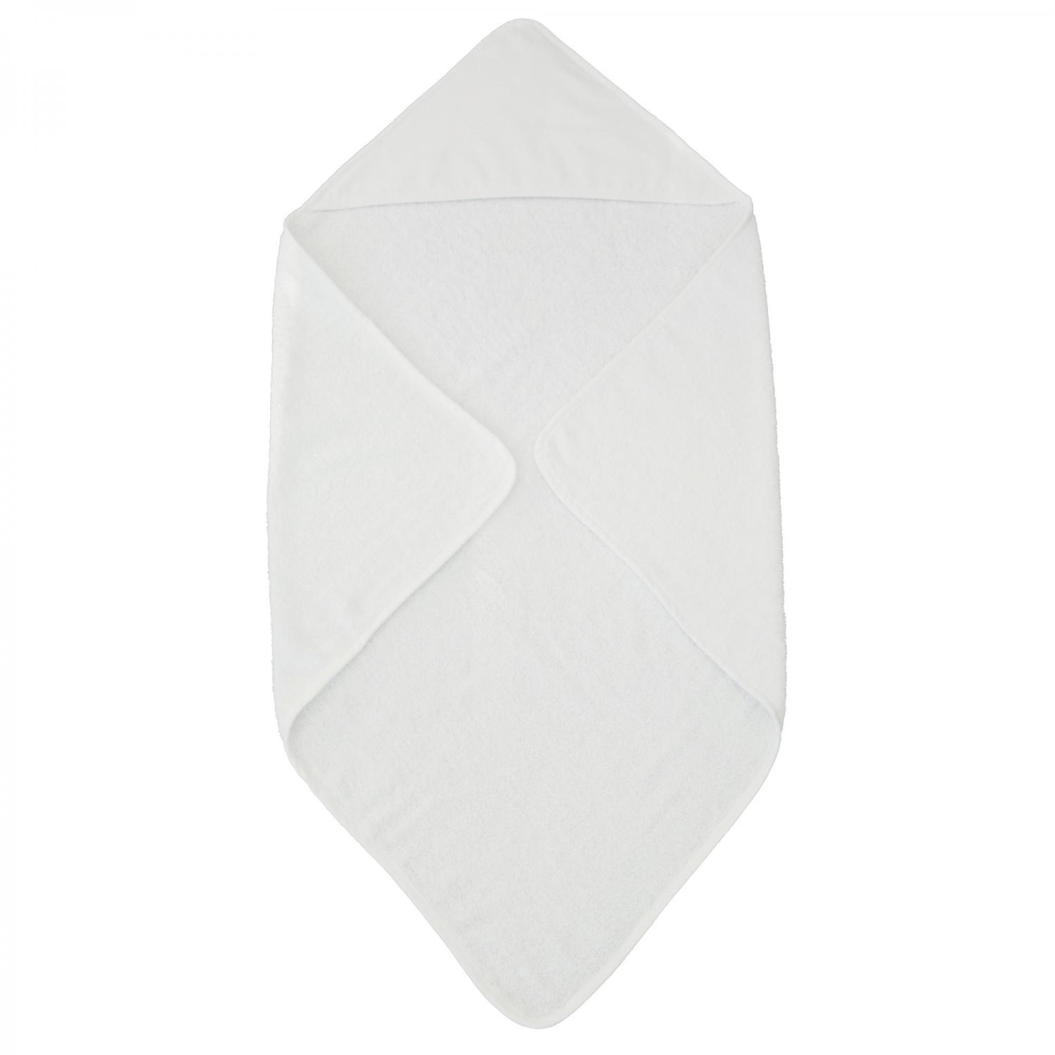 Hooded towel classic white