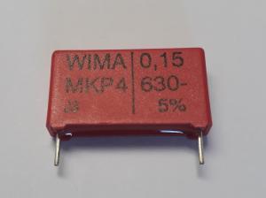 Kondensator 0,15uF 630V polyester