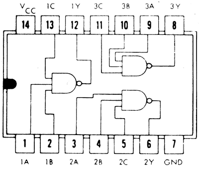 7410 Form 7410 Triple 3-input Positive-NAND Gate