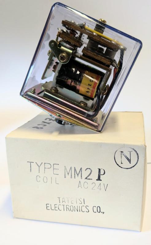 Relä MM2P AC 24V 50 HZ  i kartong NOS