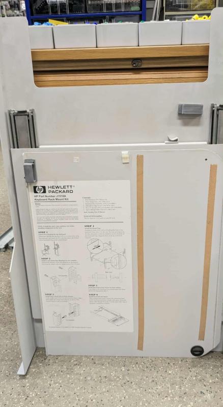 Nätverksrack för tangentbord  19" Hewlett Packard