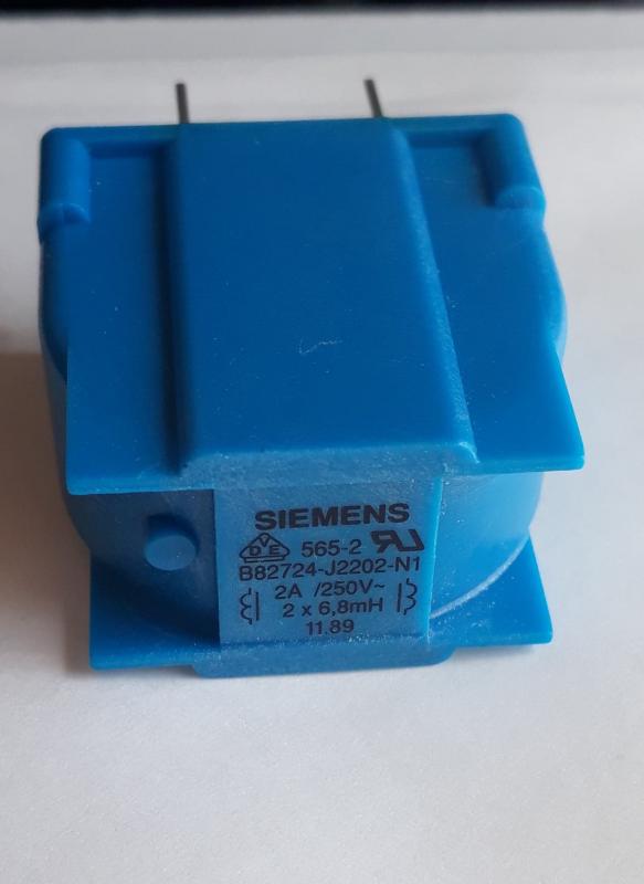 Drossel 2 x 6,8 mH 2A Siemens