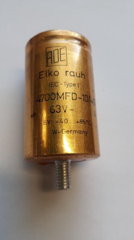 Kondensator Elektrolyt 4700MFD 63V