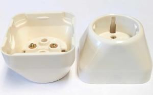 Vägguttag hölje NOS