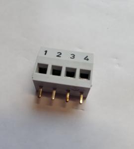 Kretskortskontakt 4 Pol Skruvanslutning 