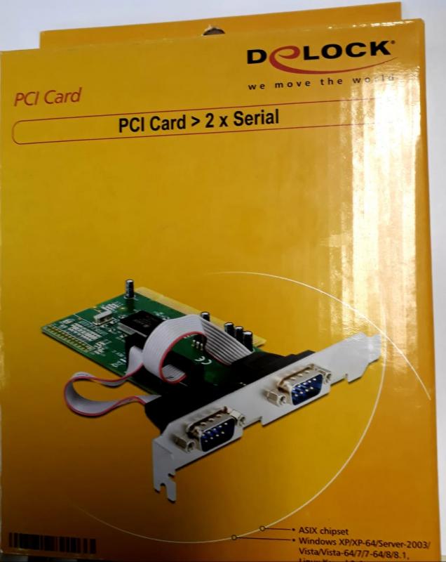 PCI Card > 2 x Serial, Delock 