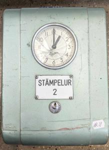 LM-ERIKSSON Stämpelklocka 