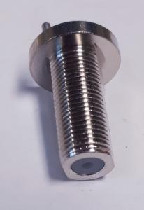 F-kontakt hona för kretskort Rak