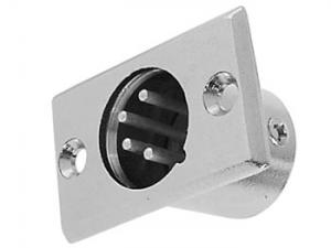 4 Pol XLR Han, nickelchassie