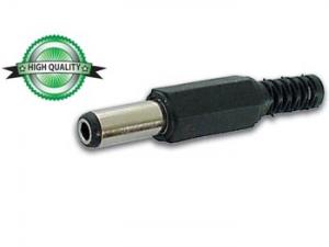 DC-plugg 2,1 mm - lång 14 mm