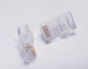 RJ45 för Cat6 flatkabel, 2 pack