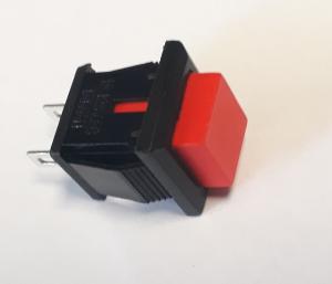 Tryckströmbrytare Från - ( Till ), Röd