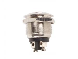 Tryckströmbrytare Från - (Till), Silver