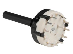 Vridomkopplare 1 Pol 12 Vägs  PCB