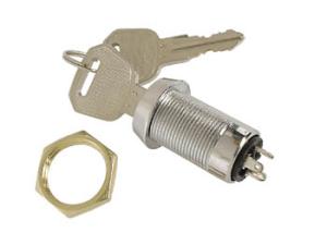 Nyckel med låskista, Omkopplare , Till - Till