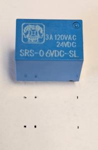 Relä 6 V, 1 Pol VX , SRS-06VDC-SL