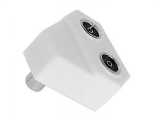 Antennkontakt Splitter TV Han till 2 Hon 