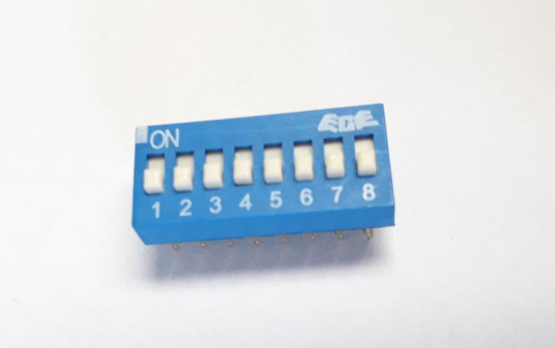 DIP-switch 8 Pol