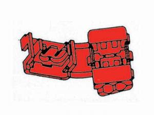 Skarv (gren), röd 10-pack