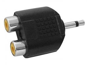 3.5mm jack Han mono - 2x RCA Hon