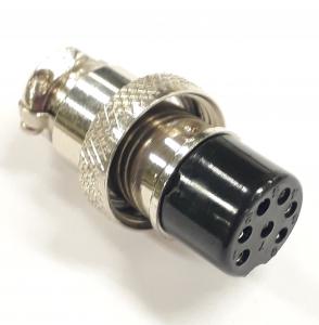 7 pol Mikrofon sladdkontakt  Hon