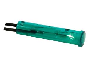 Kontrollampa 7mm, 12V, grön
