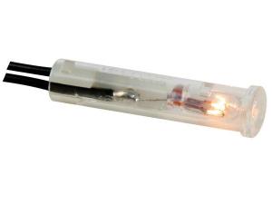 Kontrollampa 7mm, 12V, transparent