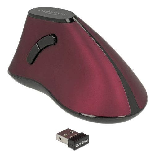 Mus Trådlös DPI 1000  2,4GHz Ergonomisk